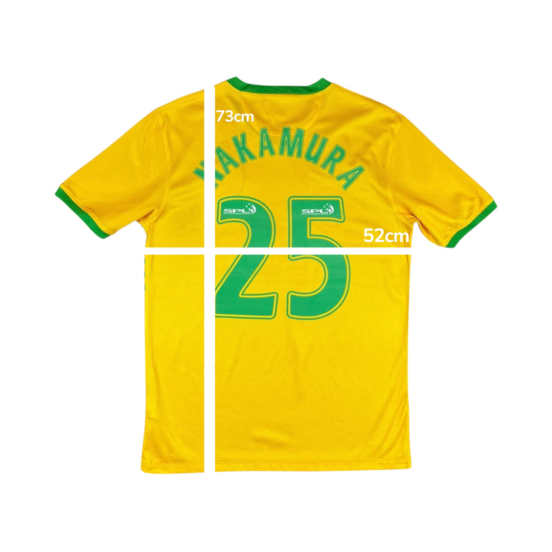 2013-14 Celtic Nike Away Shirt #25 NAKAMURA - 8/10 - (M)