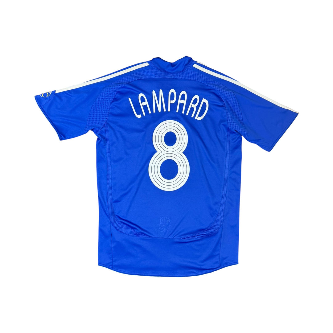 2006-08 Chelsea Adidas Home Shirt LAMPARD #8 - 9/10 - (S)