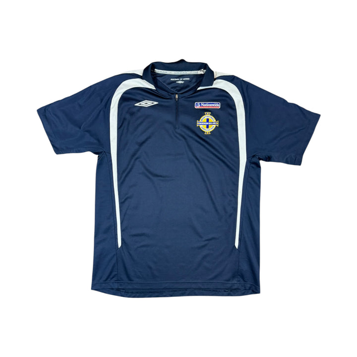2007-08 Northern Ireland 1/4 Zip Training Shirt - 9/10 - (L)