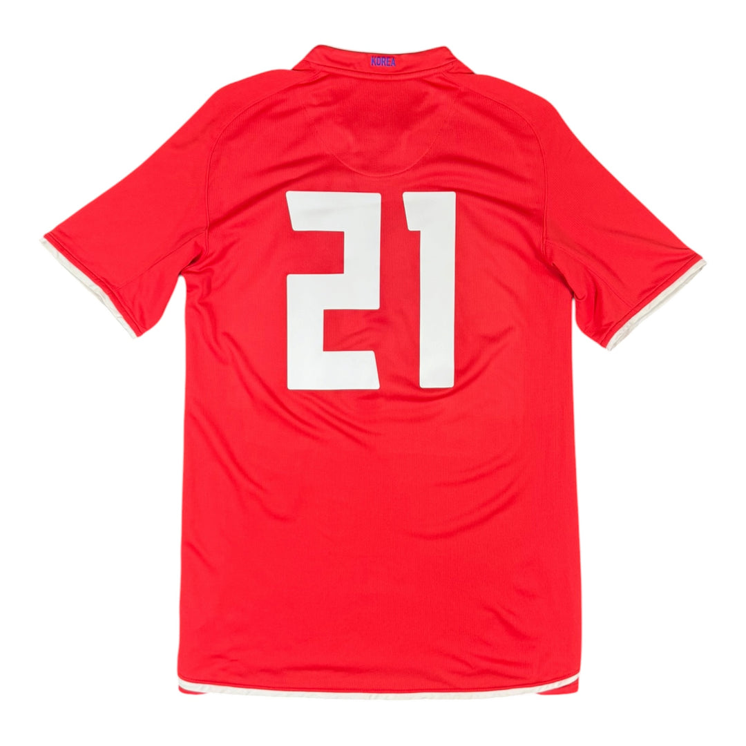 2008-10 South Korea Home Shirt #21 - 9/10 - (M)