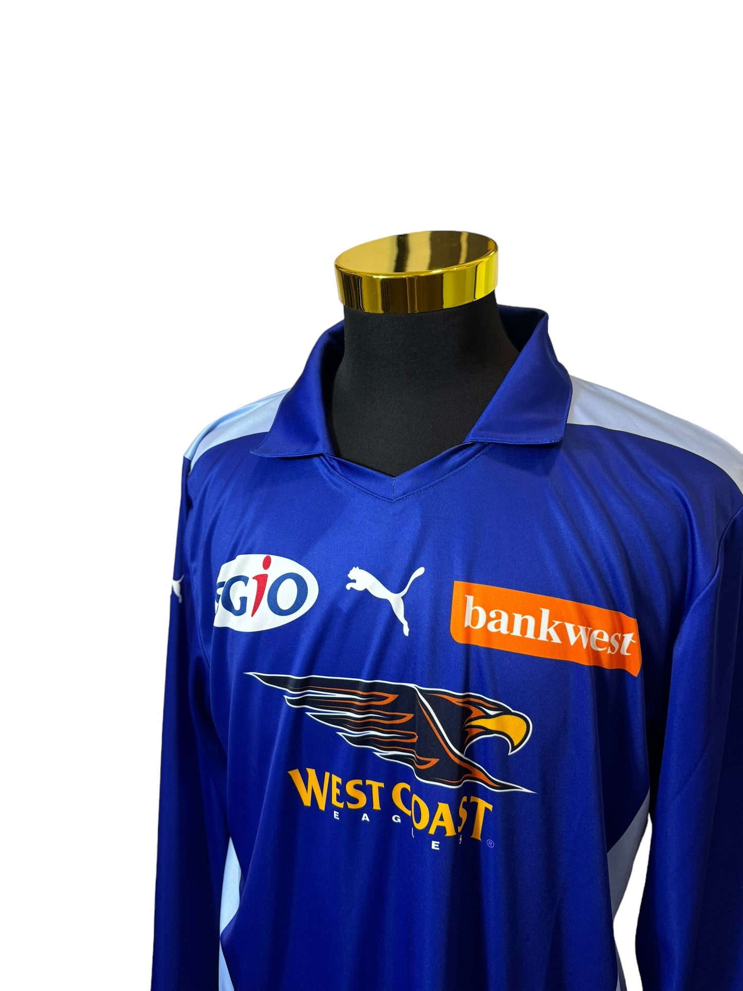 West Coast Eagles Longsleeve Training Jersey