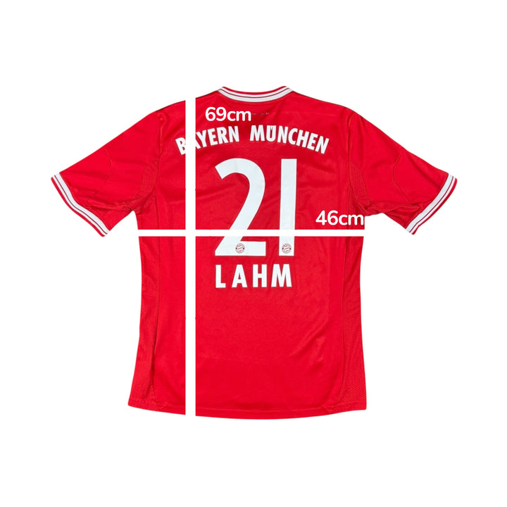 2013-14 Bayern Munich Adidas Home Shirt #21 LAHM - 9/10 - (M)