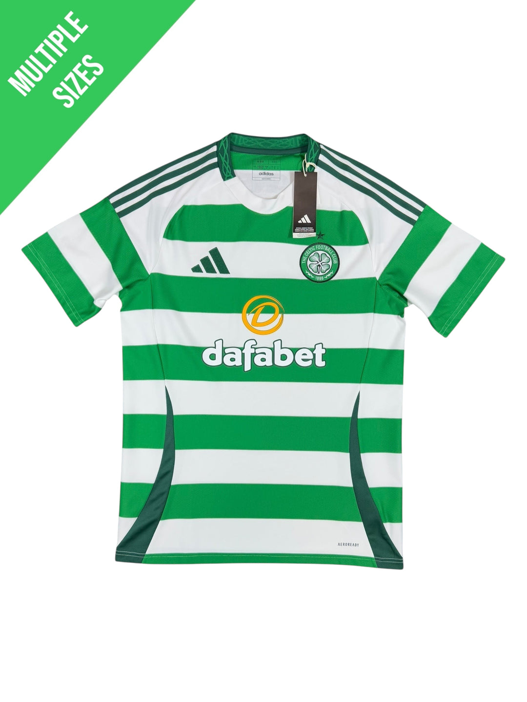 2024/25 Celtic Adidas Home Football Shirt Brand New