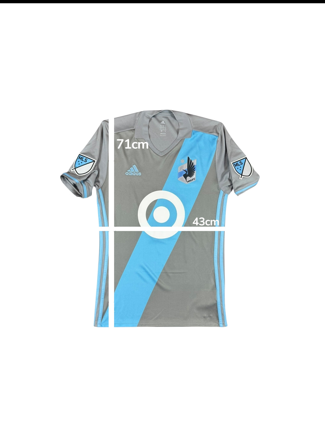 2017-18 Minnesota United Adidas Home Shirt - 8/10 - (S)