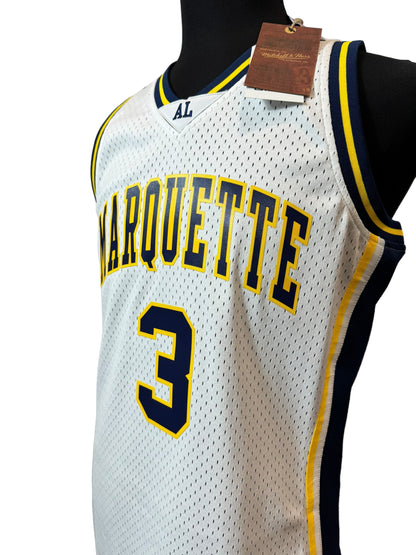 Marquette University #3 Wade NBA Basketball Jersey New