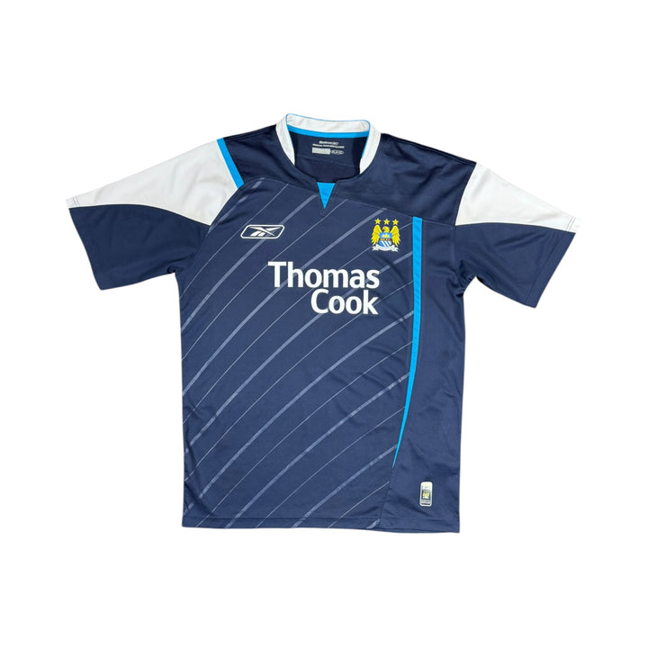 2005-06 Manchester City Away Shirt #9 COLE - 8/10 - (L)