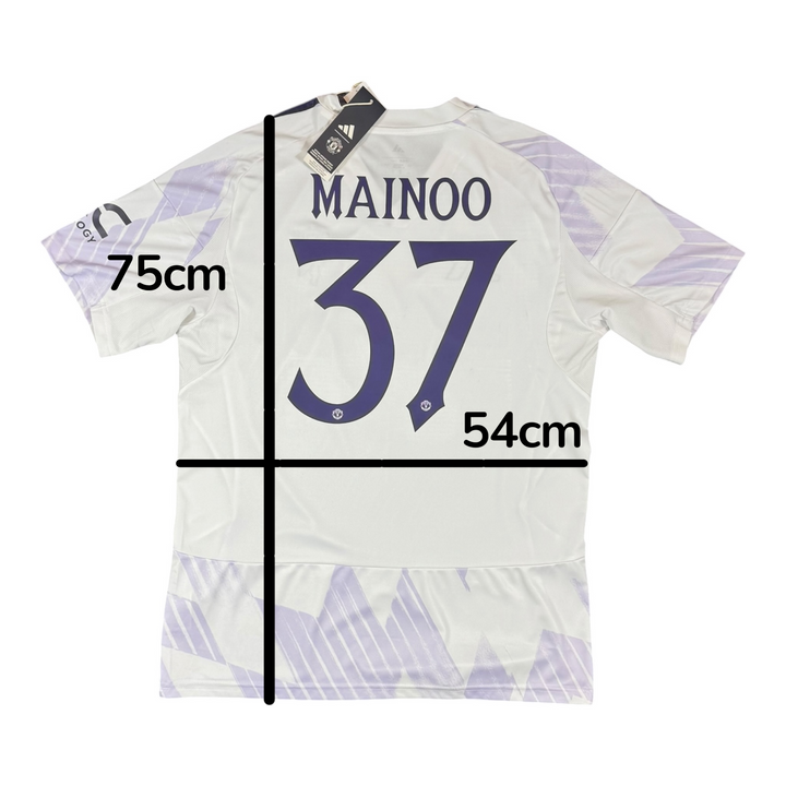 2025-26 Manchester United Away Shirt MAINOO #37 Brand New (L)