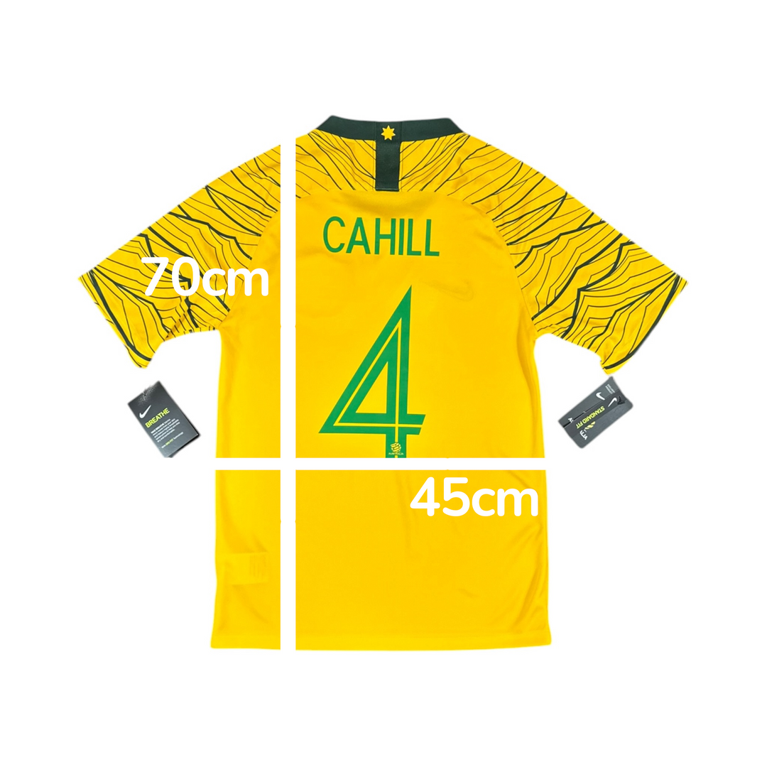 2018-20 Australia Home Shirt CAHILL #4 Brand New (S)