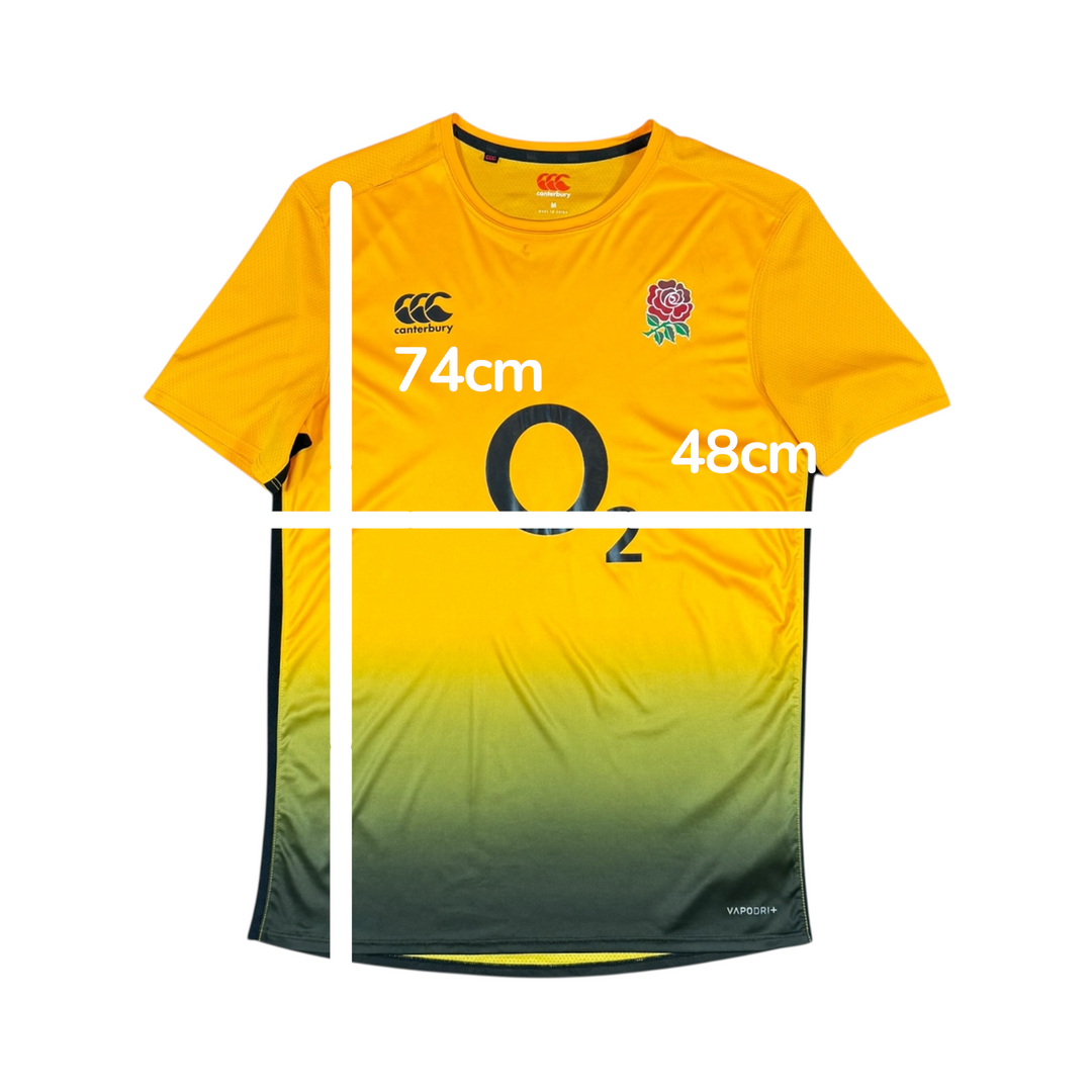 2010s England Canterbury Rugby Training Shirt - 7/10 - (M)