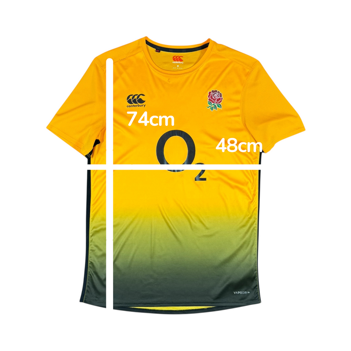 2010s England Canterbury Rugby Training Shirt - 7/10 - (M)