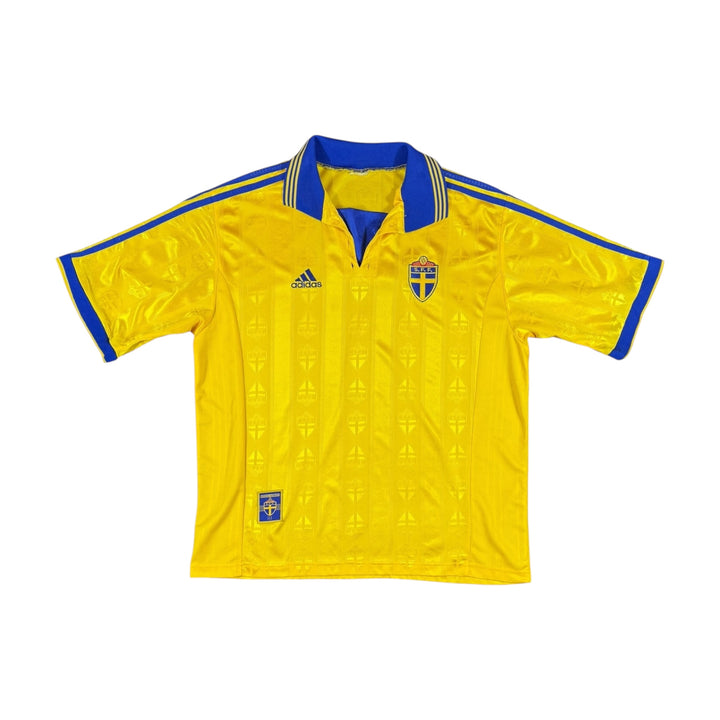 1998-99 Sweden Adidas Home Shirt - 7/10 - (XL)