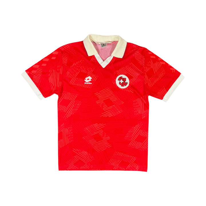 1992-94 Switzerland Lotto Home Shirt - 9/10 - (M)