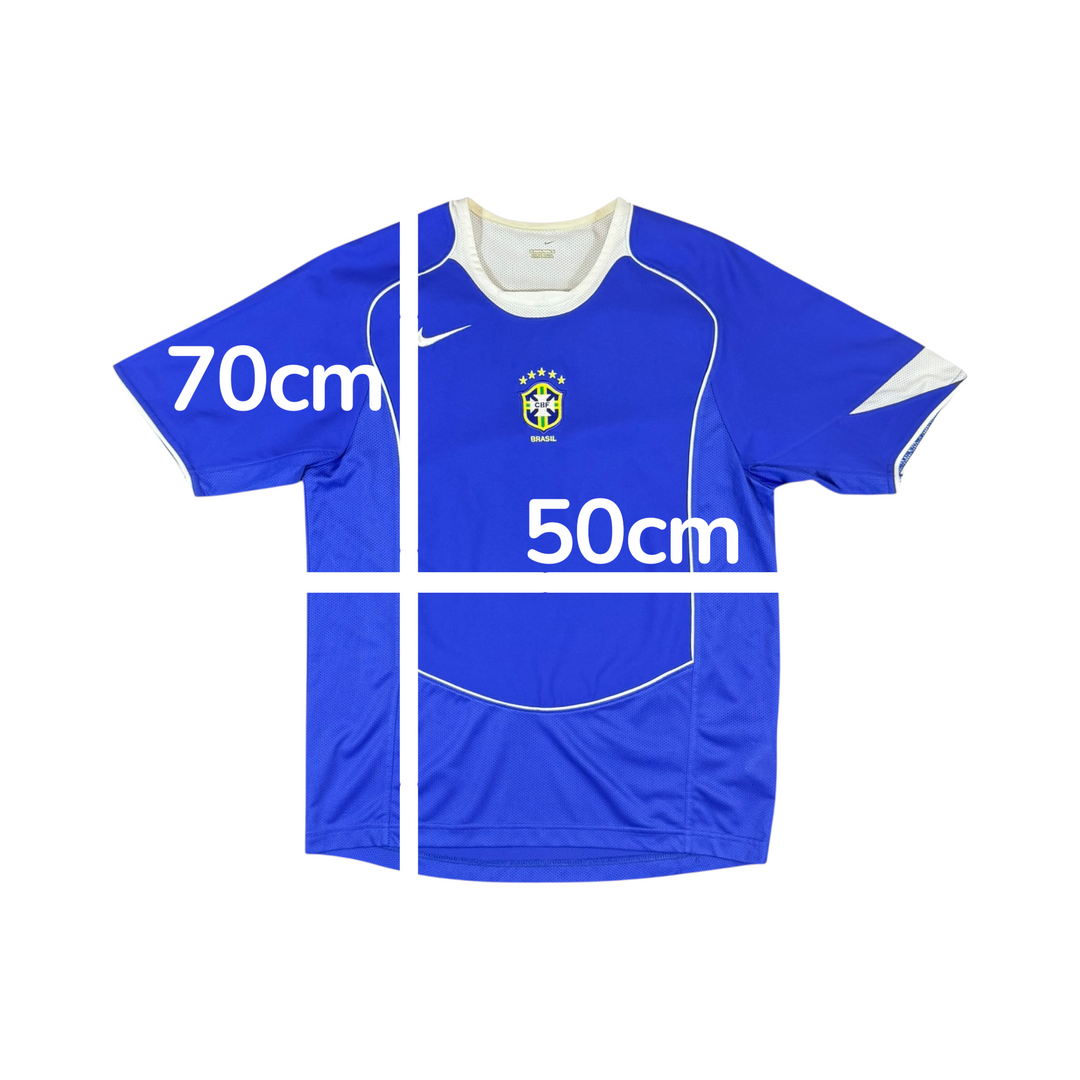 2004-05 Brazil Nike Away Shirt - 9/10 - (S)