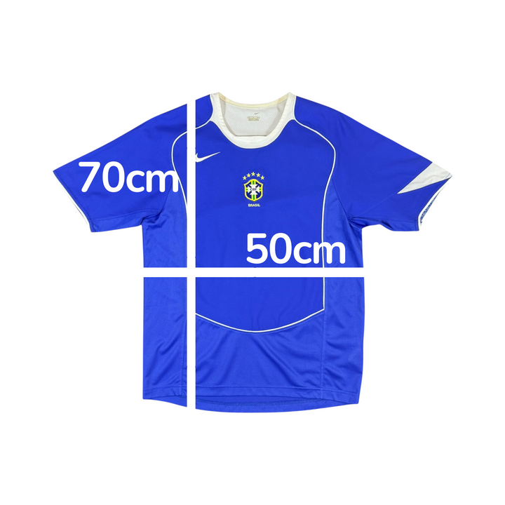 2004-05 Brazil Nike Away Shirt - 9/10 - (S)