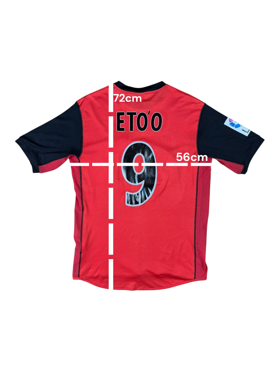 2003/04 Real Mallorca Player Authentic Football Shirt #9 ETO’O - 8/10 - (L)