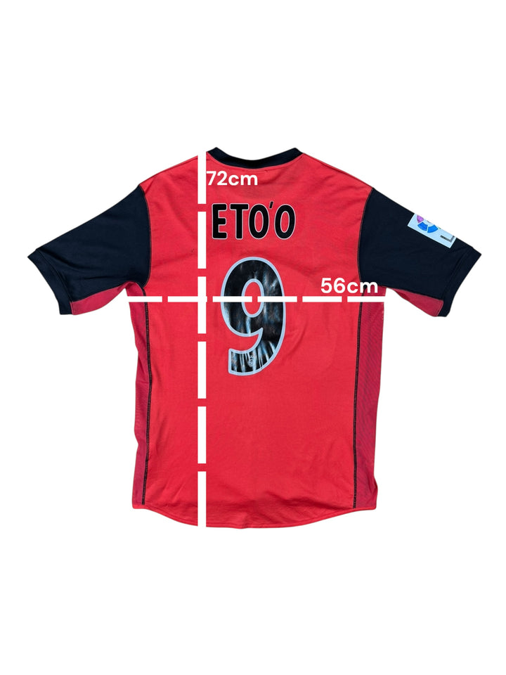 2003/04 Real Mallorca Player Authentic Football Shirt #9 ETO’O - 8/10 - (L)