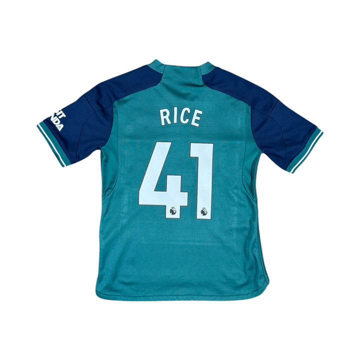 2023-24 Arsenal Third Shirt RICE #41 - 9/10 - (11-12 Years)