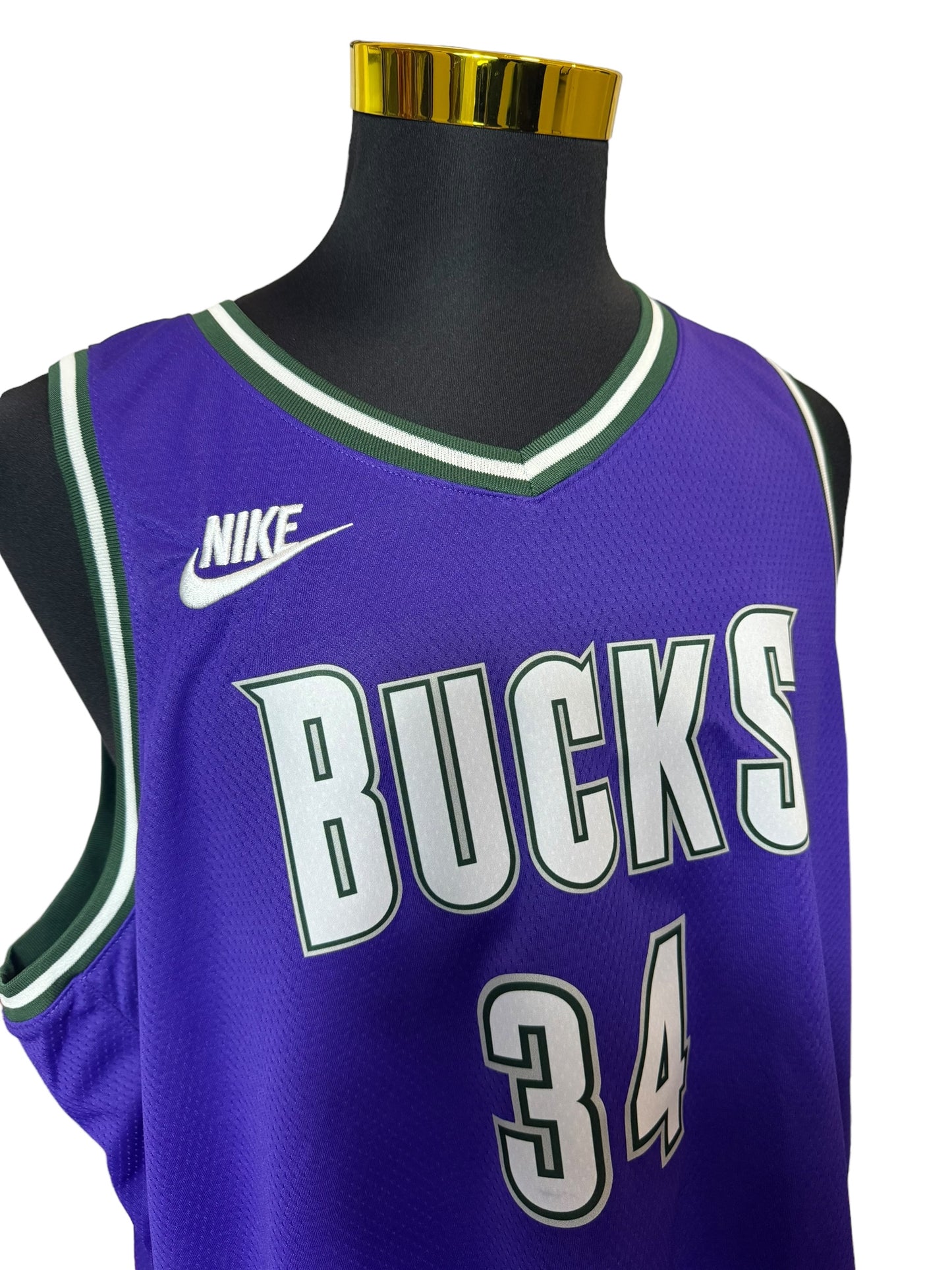 Milwaukee Bucks Basketball Jersey #34 Antetokounpo New