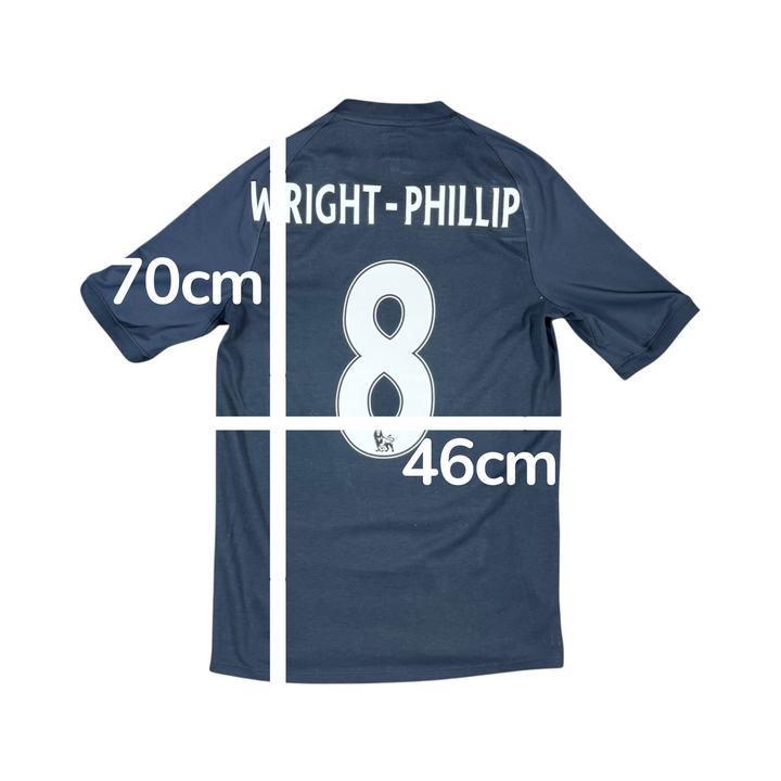 2010-11 Manchester City Umbro Away Shirt WRIGHT-PHILLIPS - 8/10 - (S)