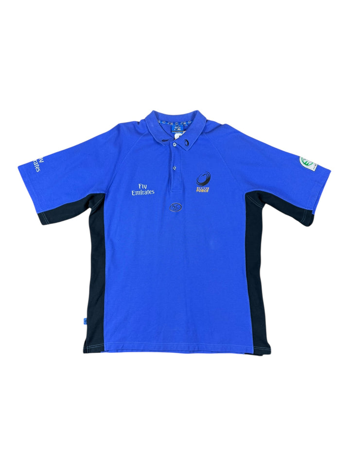 2000s Western Force ISC Polo Shirt - 9/10 - (XL)