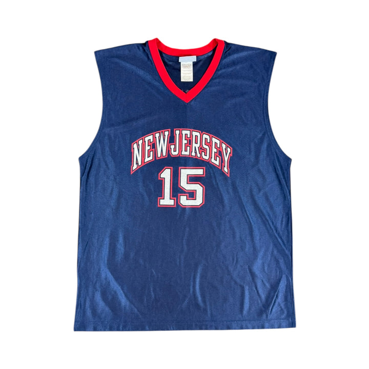 1990s New Jersey Basketball Jersey #15 CARTER - 8/10 - (XL)