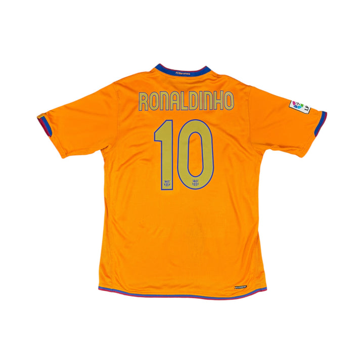 2006-08 Barcelona Nike Away Shirt RONALDINHO #10 - 7/10 - (L)