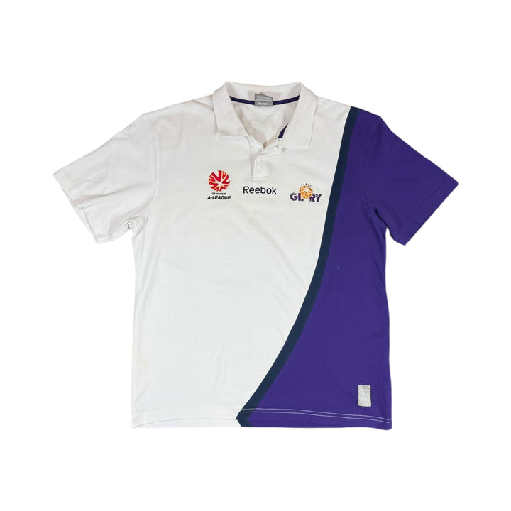 2006-07 Perth Glory Reebok Team Polo Shirt - 7/10 - (XL)