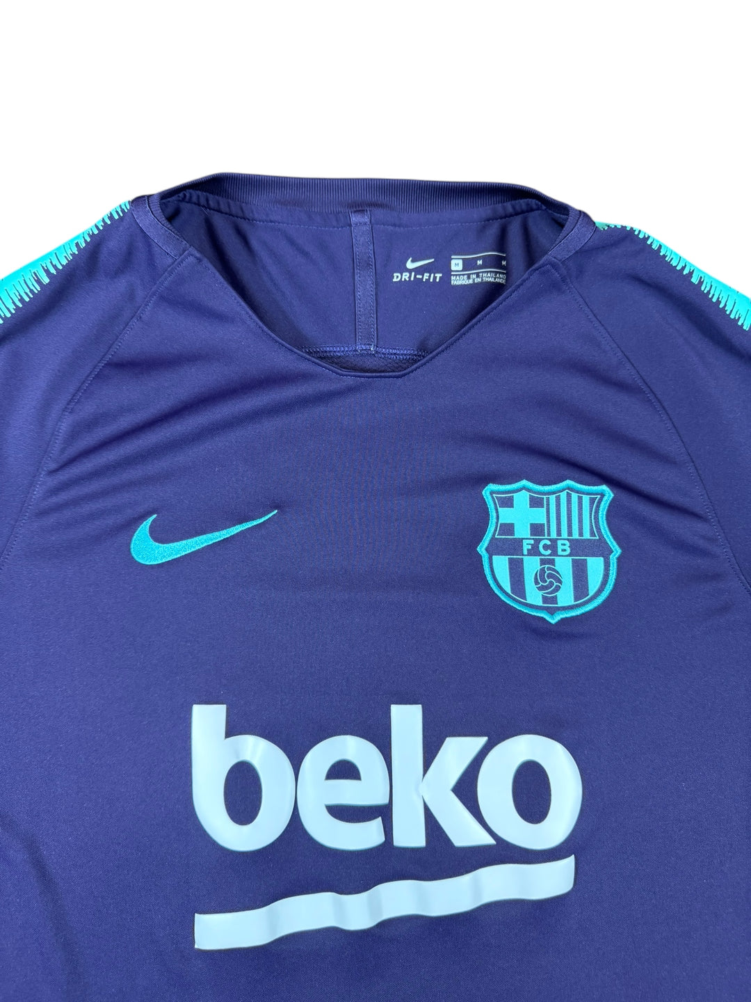 2018/19 Barcelona Nike Training Football Shirt - 9/10 - (M)