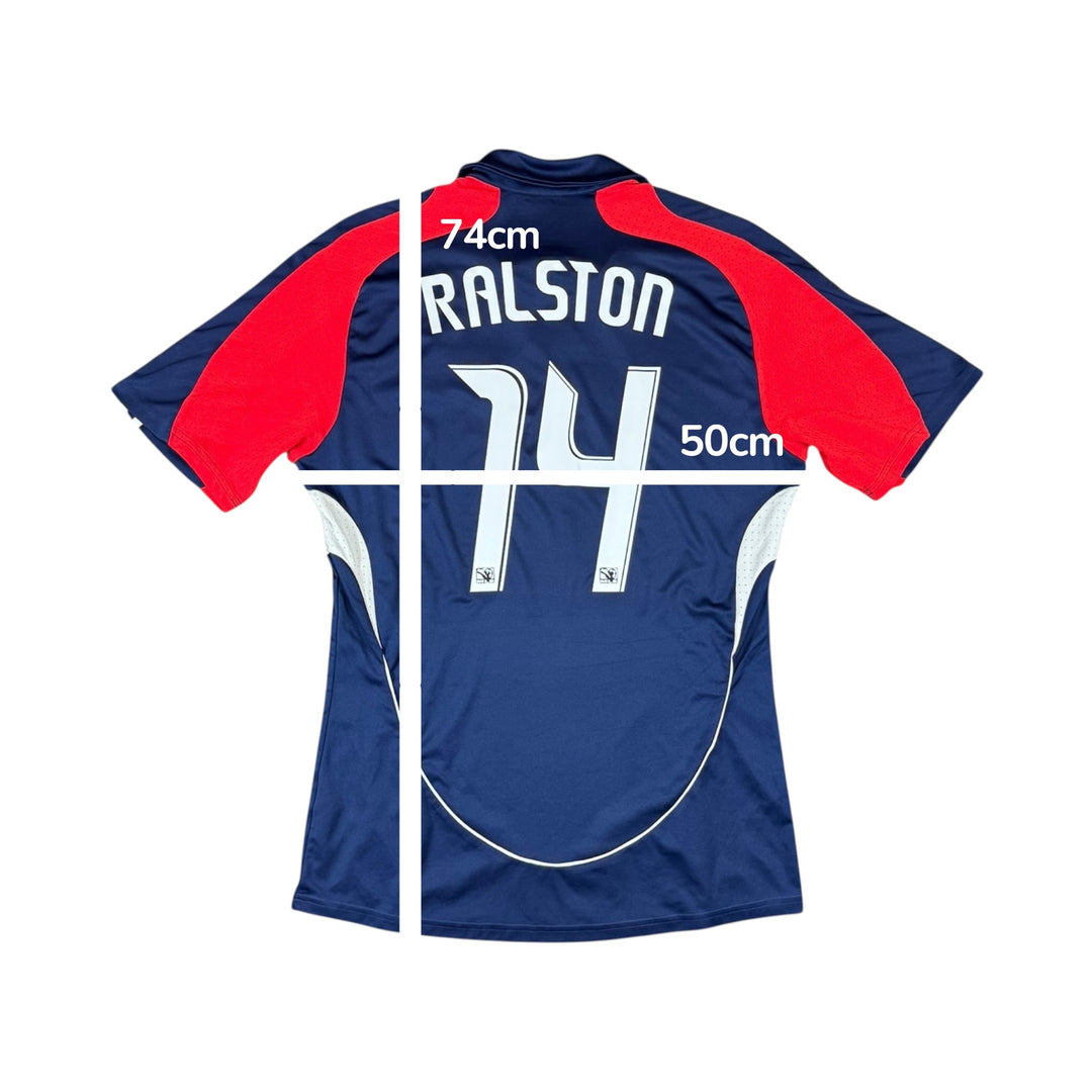 2008 New England Revolution Adidas Home Shirt #14 RALSTON - 10/10 - (M)