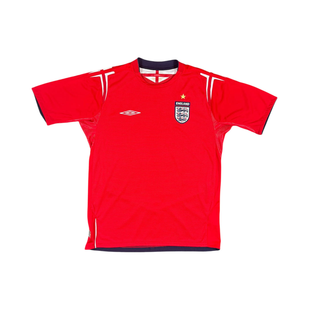 2004-06 England Umbro Away Shirt #9 ROONEY - 9/10 - (M)