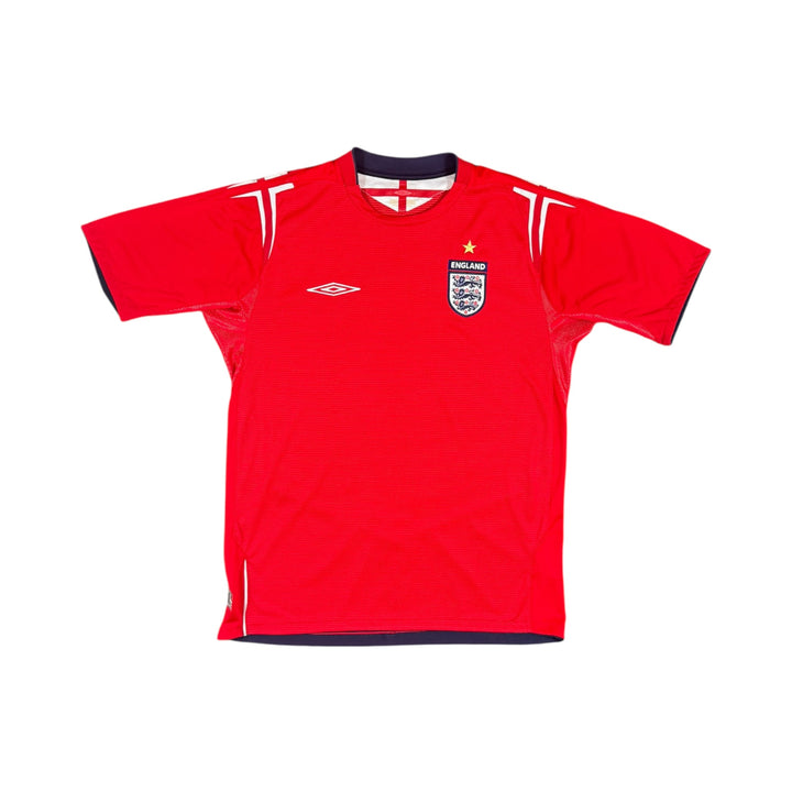 2004-06 England Umbro Away Shirt #9 ROONEY - 9/10 - (M)