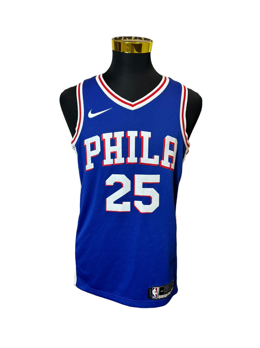 Philadelphia 76ers #25 Simmons NBA Basketball Jersey