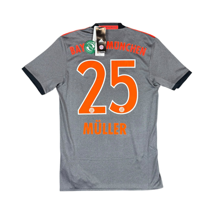 2016-17 Bayern Munich Adidas Away Shirt #25 MULLER Brand New (XS)