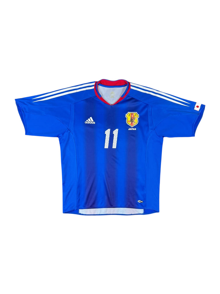 2004-06 Japan Adidas Home Player Authentic Shirt #11 SUZUKI - 9/10 - (L)