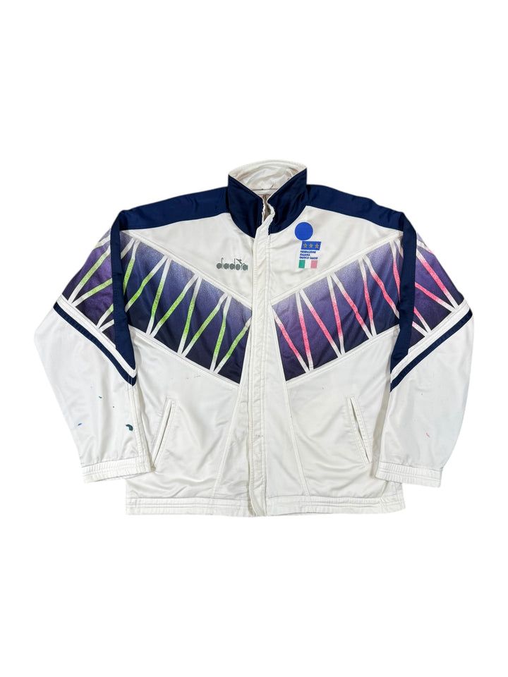 1994 Italy Diadora Football Track Jacket - 5/10 - (L)
