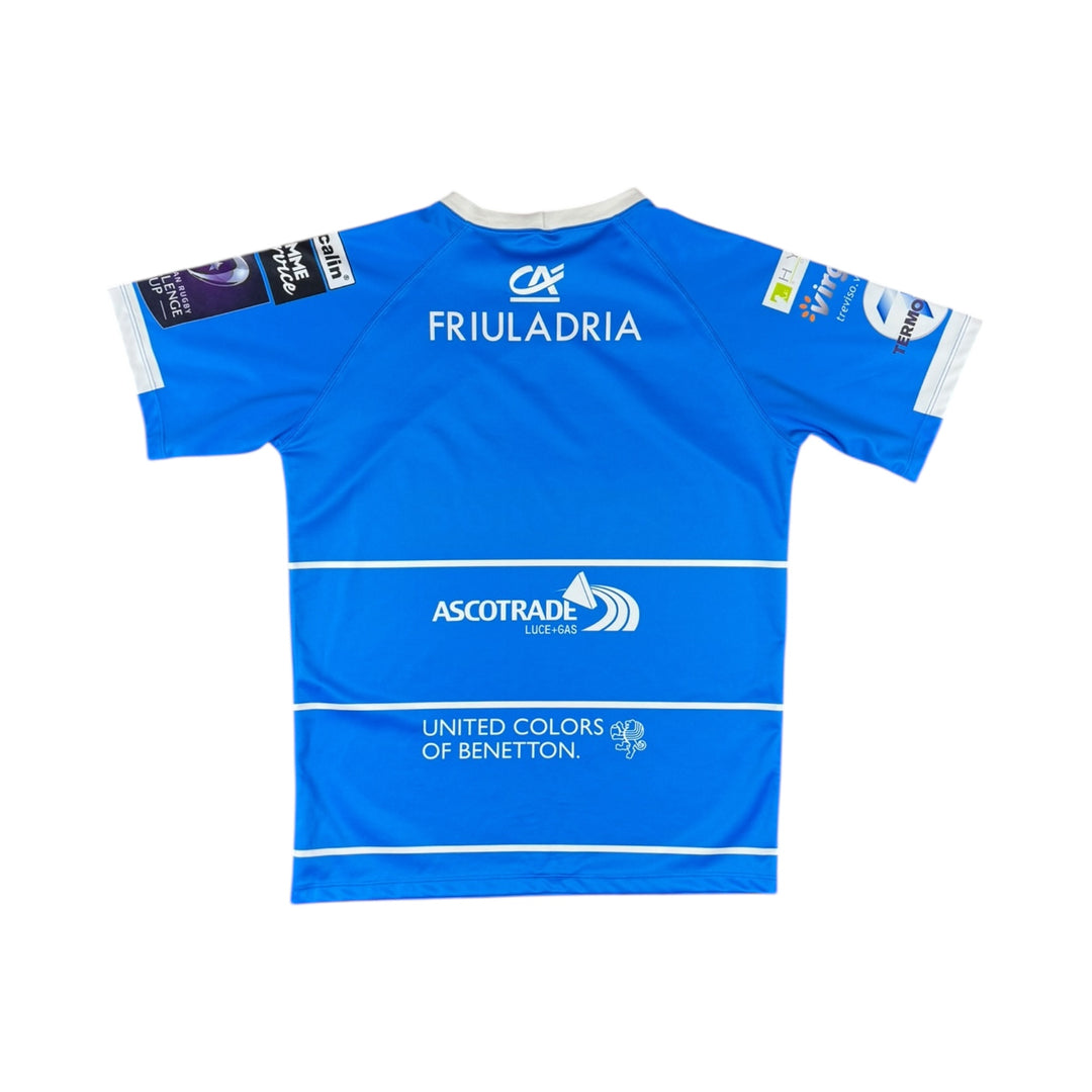 2016 Benetton Treviso Kappa Home Rugby Shirt - 9/10 - (M)