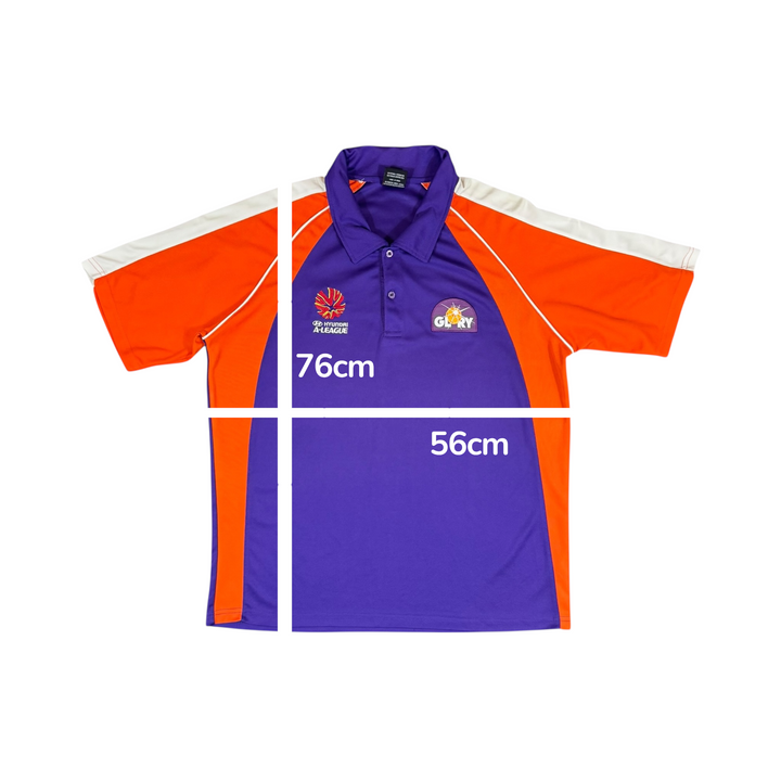 2005-07 Perth Glory Team Polo Shirt - 9/10 - (XL)
