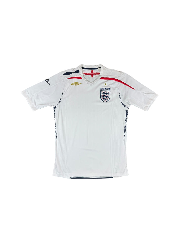 2007-09 England Umbro Home Shirt - 8/10 - (M)