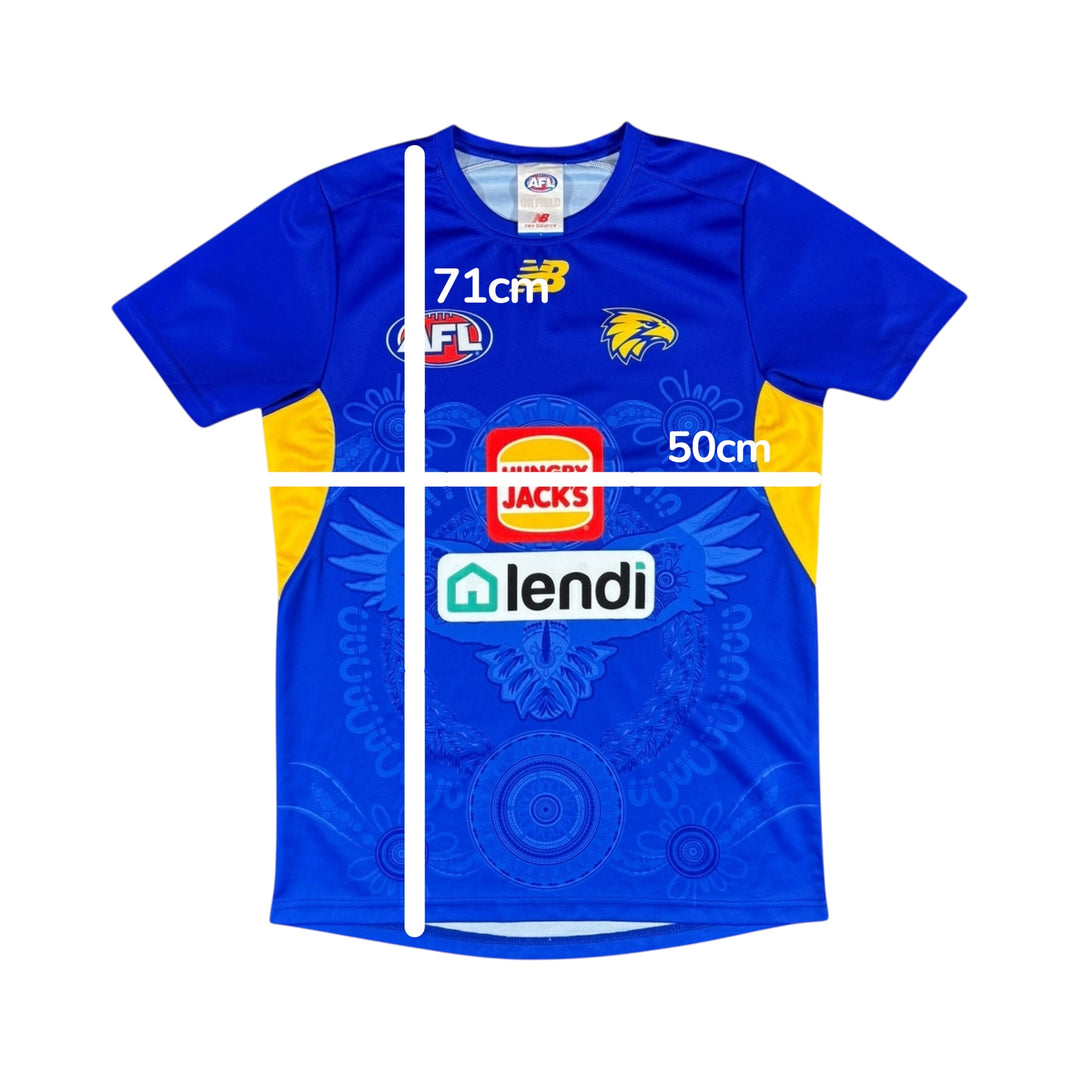 2023 West Coast Eagles New Balance Training Shirt - 9/10 - (S)