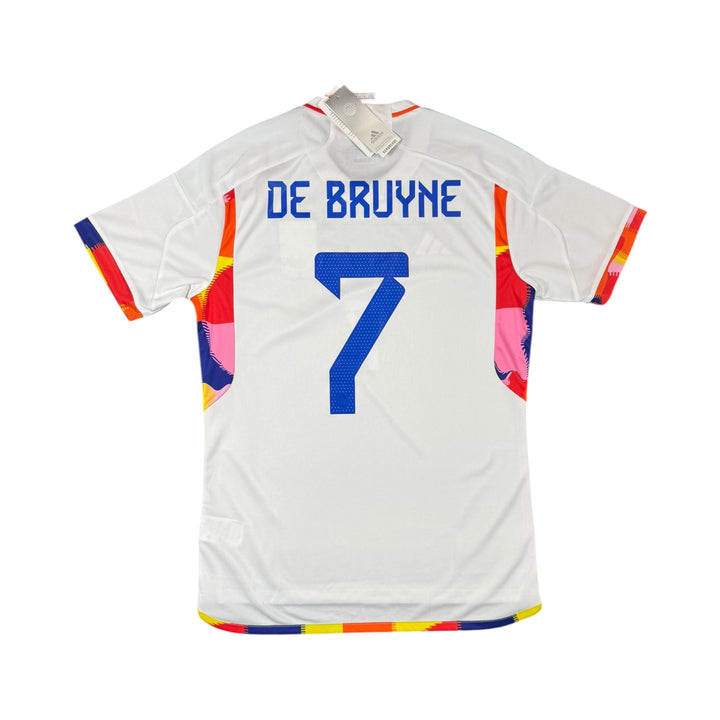 2022-23 Belgium Adidas Away Shirt DE BRUYNE #7 Brand New (M)