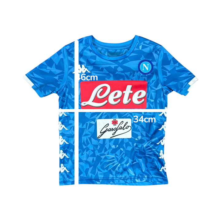 2018-19 Napoli Kappa Home Shirt - 8/10 - (6-7 Years)