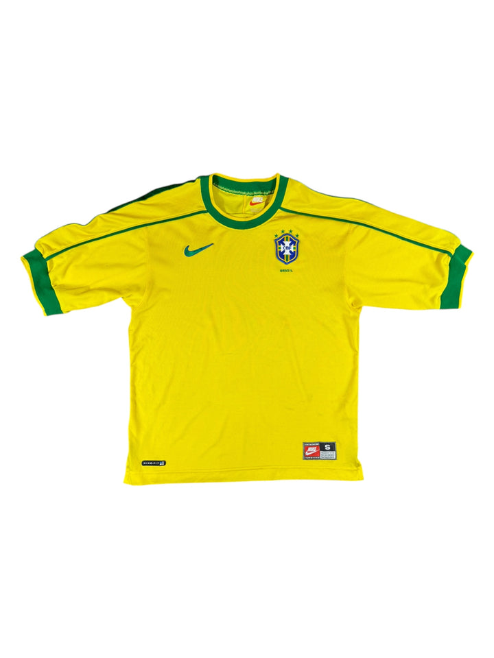 1998/00 Brazil Nike Football Shirt - 6/10 - (S)