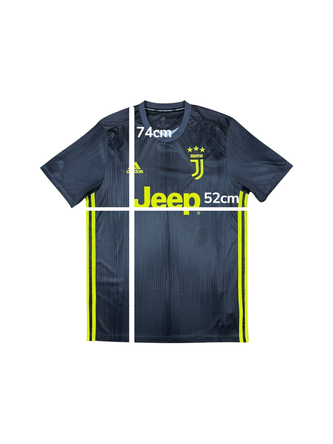 2018/19 Juventus Adidas Third Football Shirt - 9/10 - (M)