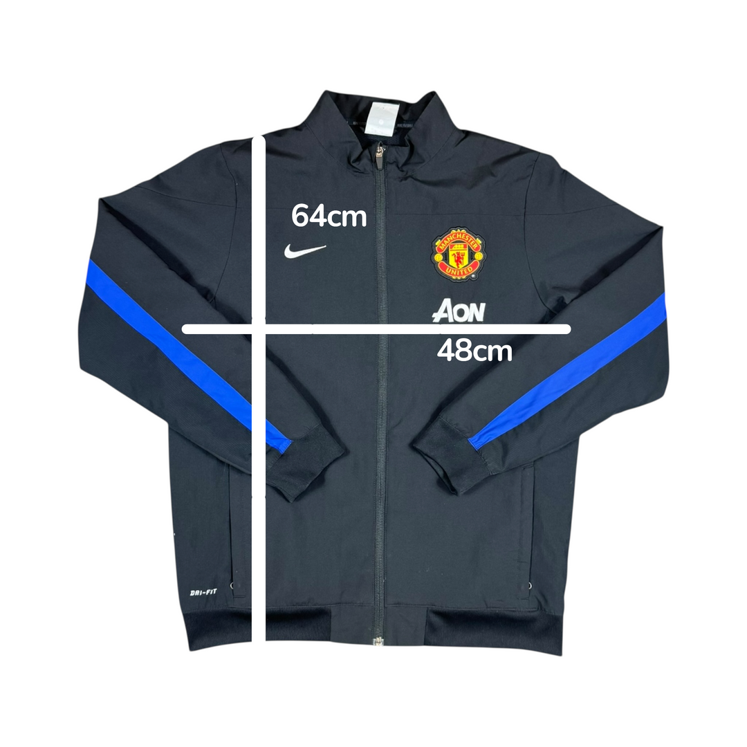 2013-14 Manchester United Nike Track Jacket - 9/10 - (12-13 Years)