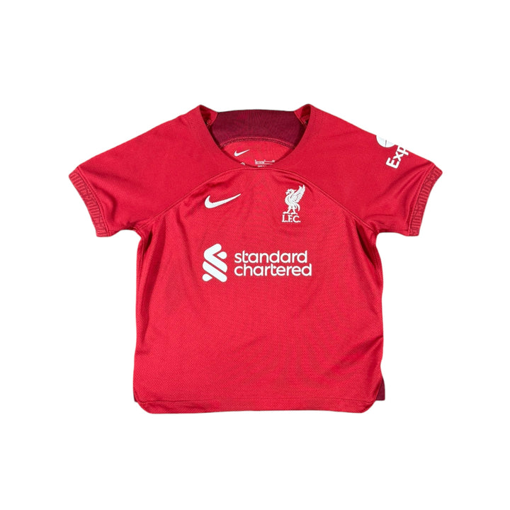 2022-23 Liverpool Nike Home Shirt #4 VIRGIL - 9/10 - (4-5 Years)
