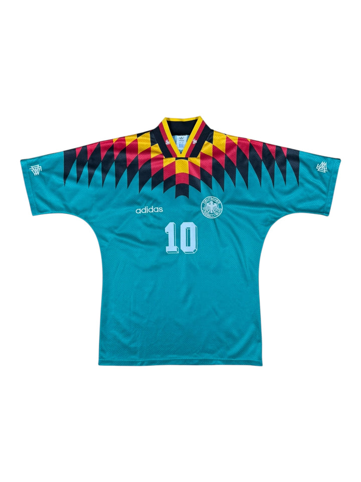 1994 Germany Adidas Away Football Shirt #10 MATTHAUS - 9/10 - (L)