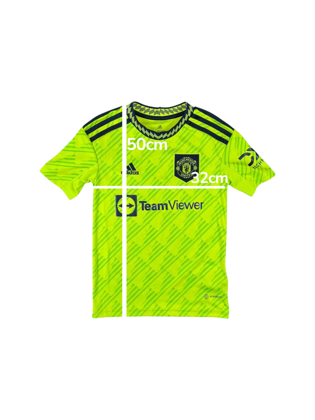 2022/23 Manchester United Adidas Third Shirt - 9/10 - (7-8 Years)