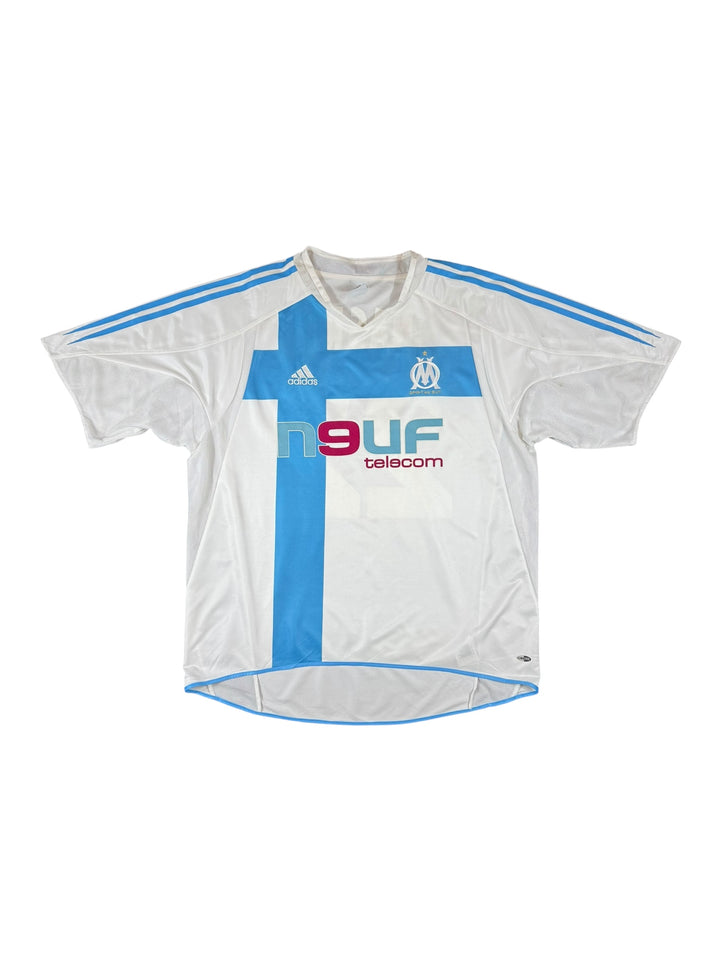 2004/05 Marseille Adidas Home Shirt #22 NASRI - 6/10 - (XL)