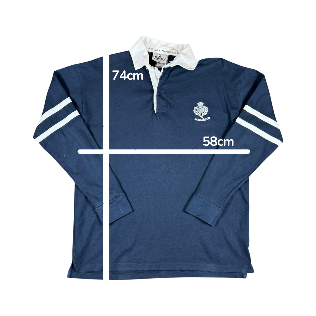 Scotland Rugby Nations Longsleeve Shirt - 9/10 - (S)