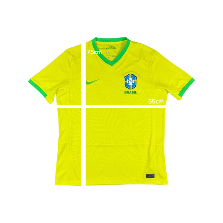 2023-24 Brazil Nike Home Shirt - 9/10 - (L)